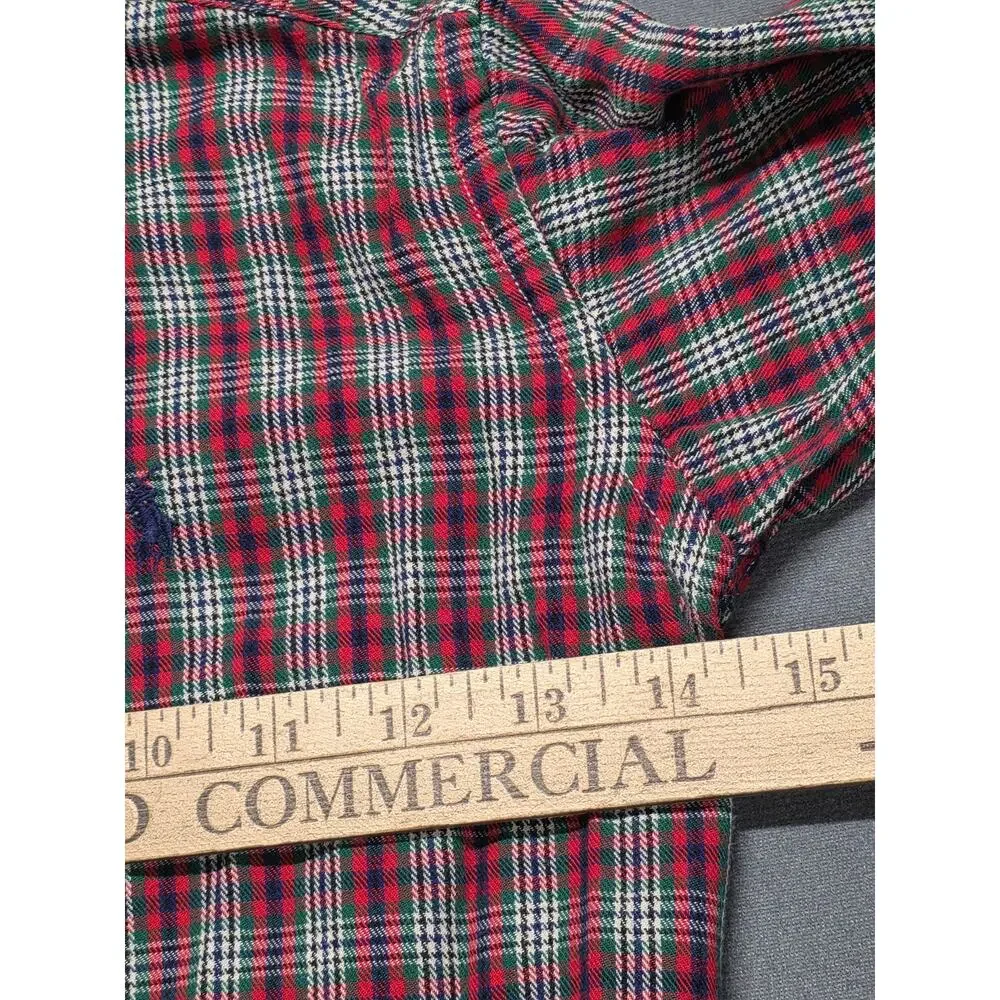 Ralph Lauren Shirt Boys Size 4T Button Up Long Sleeve Youth Plaid Dress